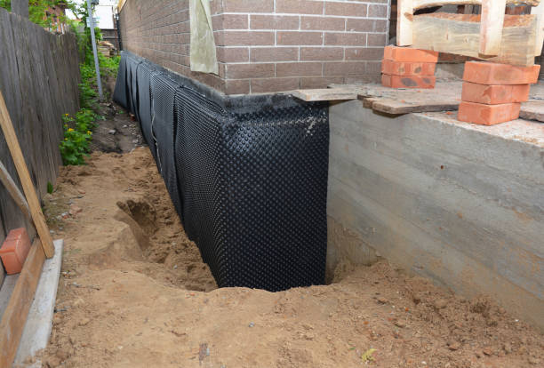 Expert waterproofing evaluation at a Jackson, WI property